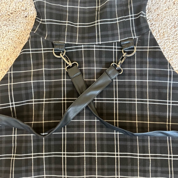 KILLSTAR Rebellion Dress In ASH TARTAN SZ XS GOTH GRUNGE - Picture 8 of 12